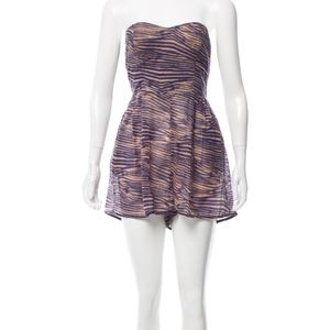 Zimmermann Dreamer Strapless Playsuit